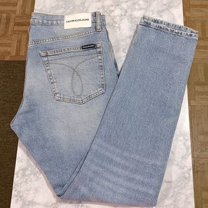 Mens Calvin Klein relaxed straight jeans
